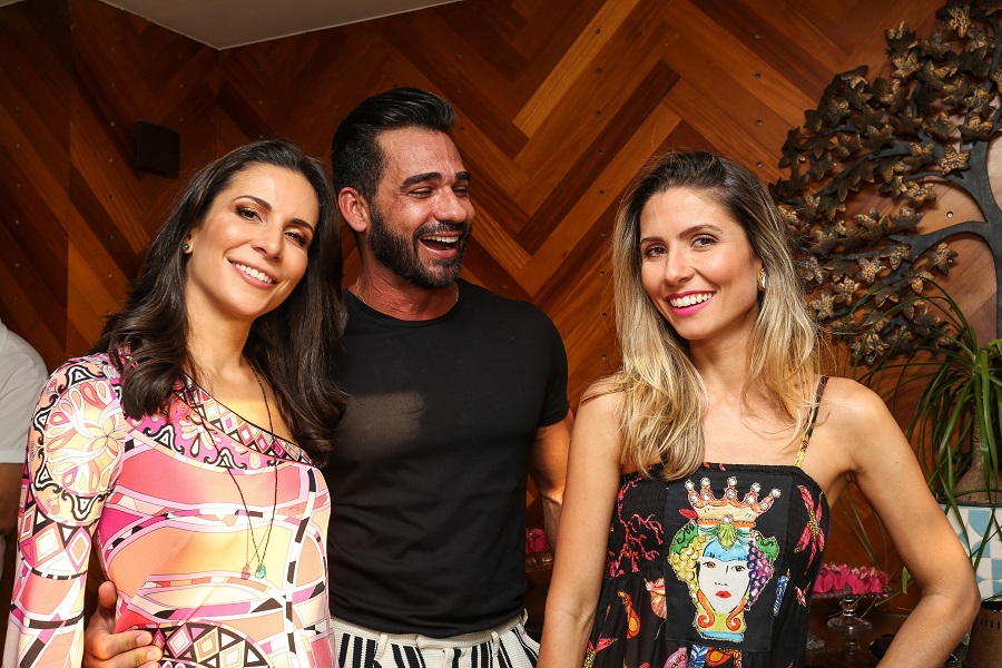  Camila Meccia, Marlon Gama e Rafaela Meccia             